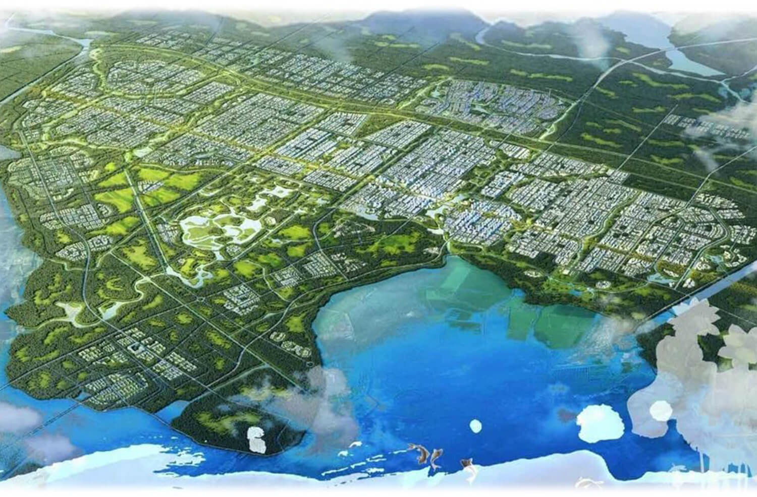 雄安新区容东片区市政道路干线及综合管廊工程