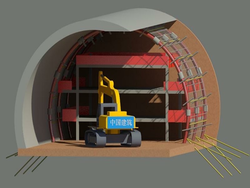 隧道领域—隧道初支钢管砼施工技术研究