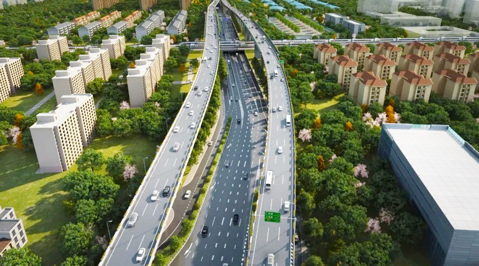 菏泽市长江路（西安路至上海路）快速通道工程